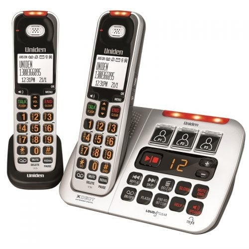 Image of Uniden SSE45 Cordless Phone with 2.5mm Headset Port