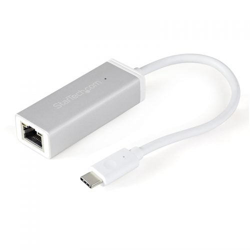Startech US1GC30A USB-C to Gigabit Network Adapter - Silver