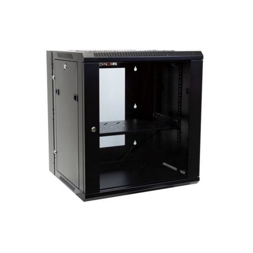 DYNAMIX 12RU Wall Mount Cabinet RSFDS12-600 - 600mm Deep Universal Swing with Removable Back Mount 600 x 600 x 635mm