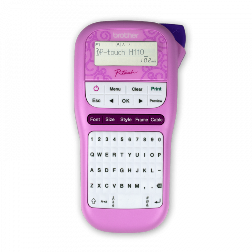 Brother PTH110PK Compact Handheld Labelling Machine