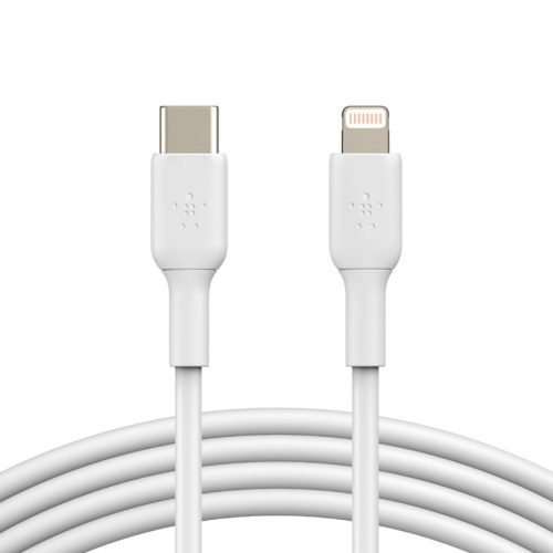 Belkin CAA003BT1MWH USB-C Cable to Lightning Cable 1m
