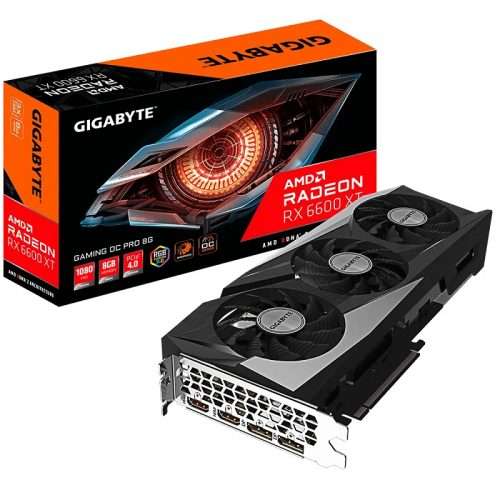 Gigabyte Radeon™ RX 6600 XT Graphics Card - GV-R66XTGAMINGOC PRO-8GD
