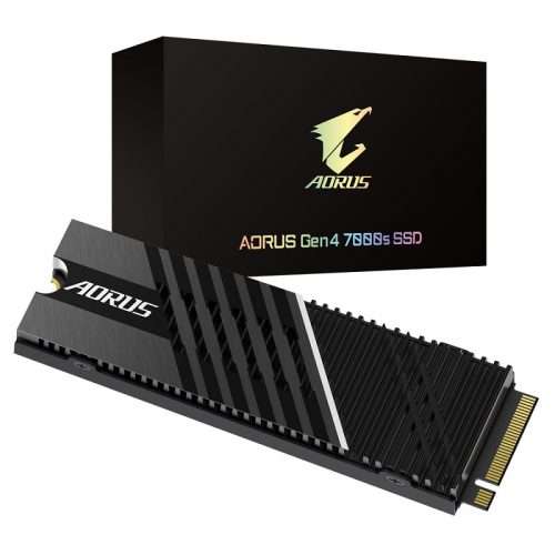 Gigabyte 1TB SSD - AORUS Gen4 PCIe 7000s (GP-AG70S1TB)