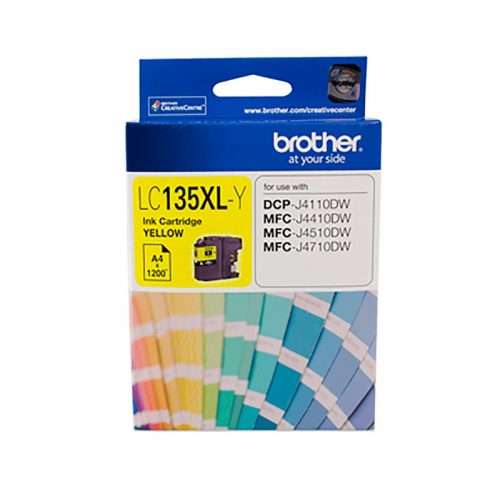 Brother Yellow Ink Cartridge - LC135XLY